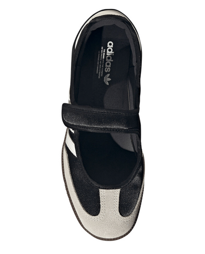 Adidas Samba Jane Mujer Satin Negro Gris | Tenis clásicos atemporales