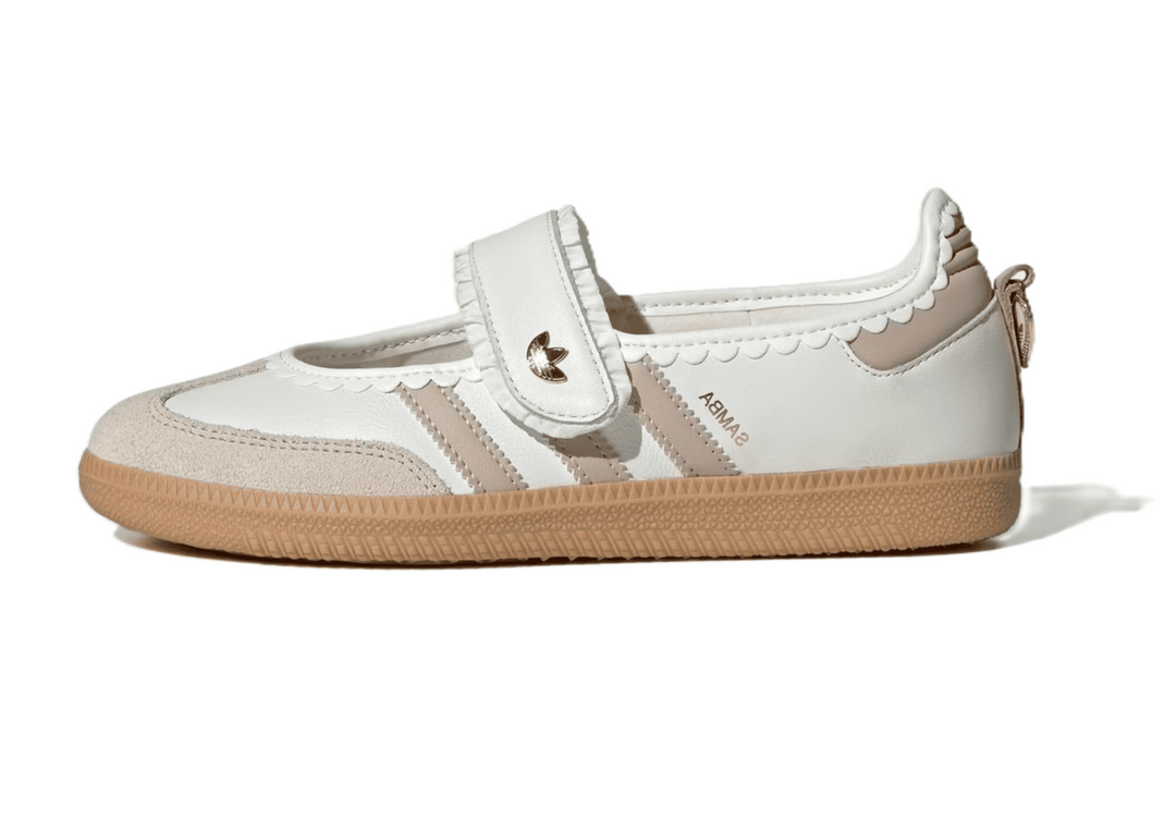 Adidas Samba Jane Rosa Beige con olanes