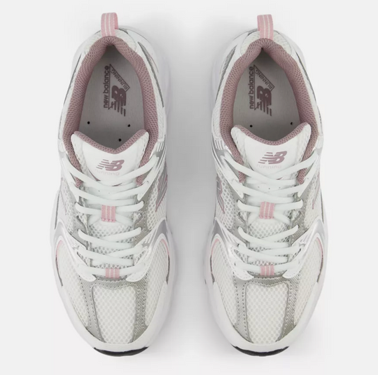 New Balance 530 Blanco Rosa detalle suela ABZORB