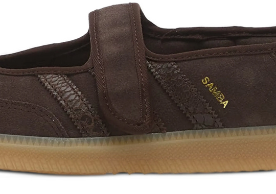 Adidas Mary Jane Gamuza Café