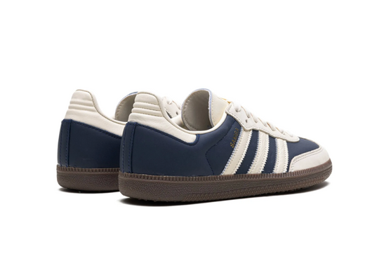Adidas samba azul marino y crema