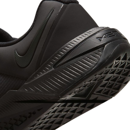 Nike Metcon 10 W Negro | Entrenamiento CrossFit vista lateral