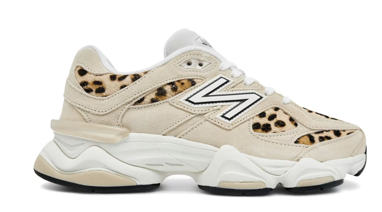 New Balance 9060 Leopardo | Animal Print detalle estampado