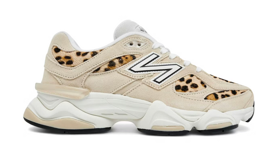 New Balance 9060 Leopardo | Animal Print detalle estampado