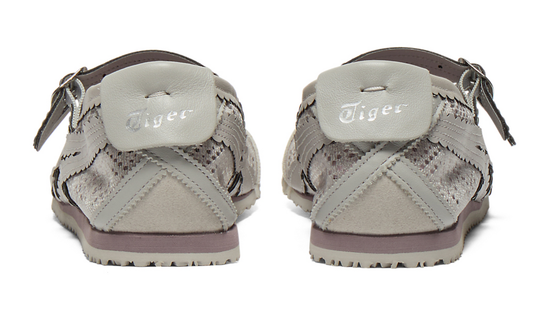 Onitsuka Tiger Ballet TGRS Gris | Mary Jane vista lateral