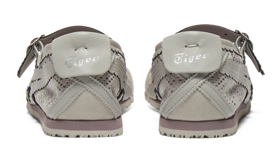 Onitsuka Tiger Ballet TGRS Gris | Mary Jane vista lateral