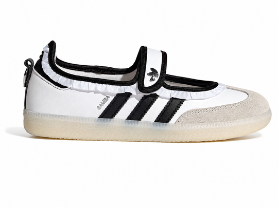 Adidas Samba Jane Blanco con negro con olanes