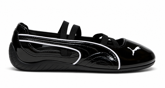 Puma Speed Cat Negras Ballet Sport Mujer | Tenis estilo ballet