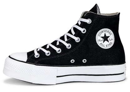 Converse Chuck Taylor Platform - Lona Negro