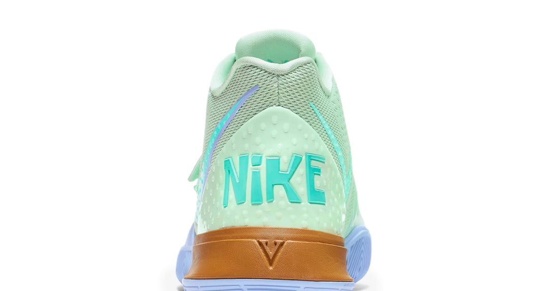 Nike Kyrie 5 Squidward verde pastel inspirados en Calamardo edición especial México