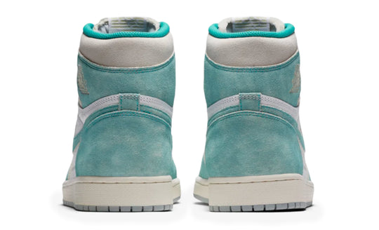Nike Air Jordan 1 High OG Turbo Green vista trasera