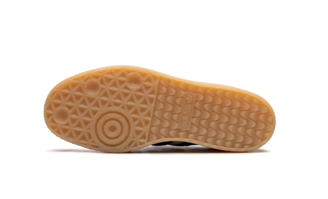Suela de los Tenis Adidas Sambae Cloud White Plataforma México en color gum con detalles texturizados.
