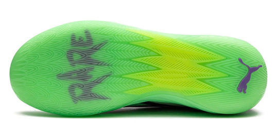 Puma LaMelo Ball MB.02 Rick and Morty tenis de basquet edición especial verde morado