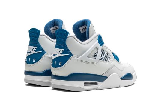Jordan 4 Military Blue retro blanco azul OG 2024 México