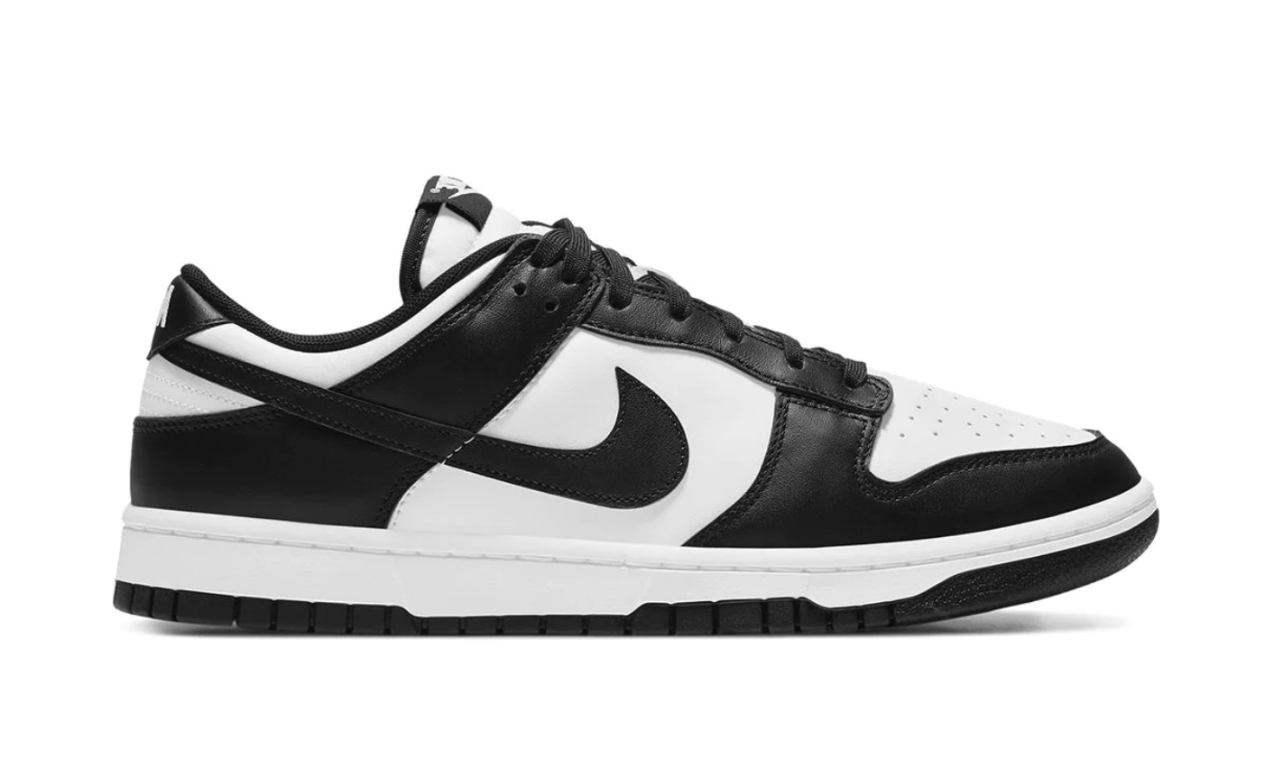 Nike Dunk Low Panda blanco y negro unisex estilo minimalista México