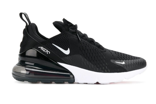 Nike Air Max 270 Negro con cámara Air grande para uso diario