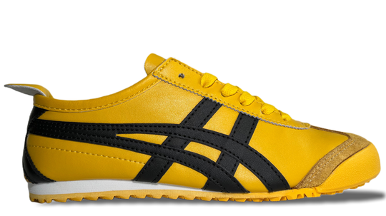 Tenis Onitsuka Tiger Mexico 66 Amarillos Kill Bill México vista lateral.