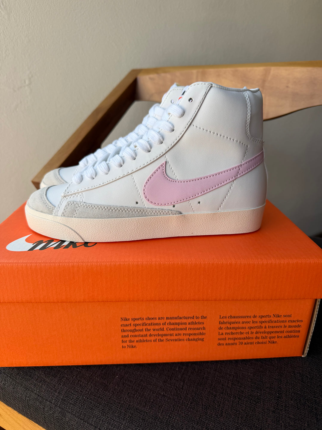 Nike Blazer Mid Rosa | Vintage 77 Mujer