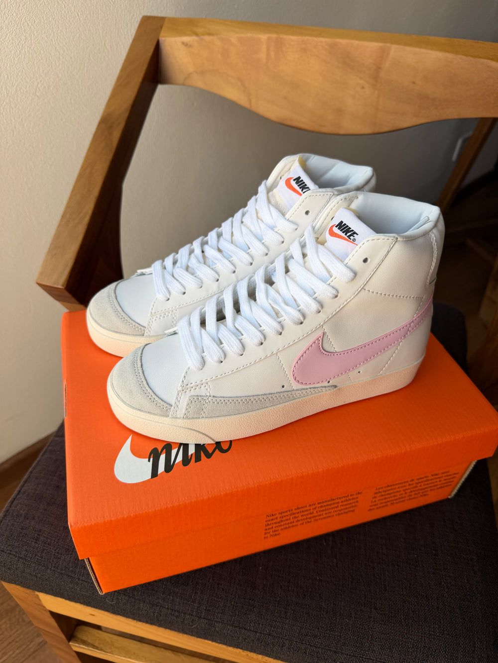 Nike Blazer Mid Rosa | Vintage 77 Mujer