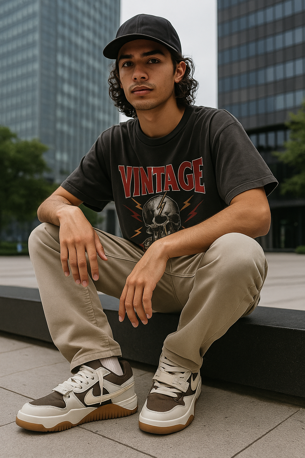 Jordan Jumpman Jack Travis Scott Sail Brown beige con Swoosh invertido y suela marrón México