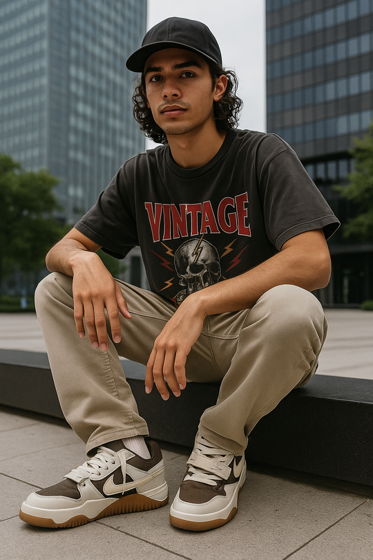 Jordan Jumpman Jack Travis Scott Sail Brown beige con Swoosh invertido y suela marrón México