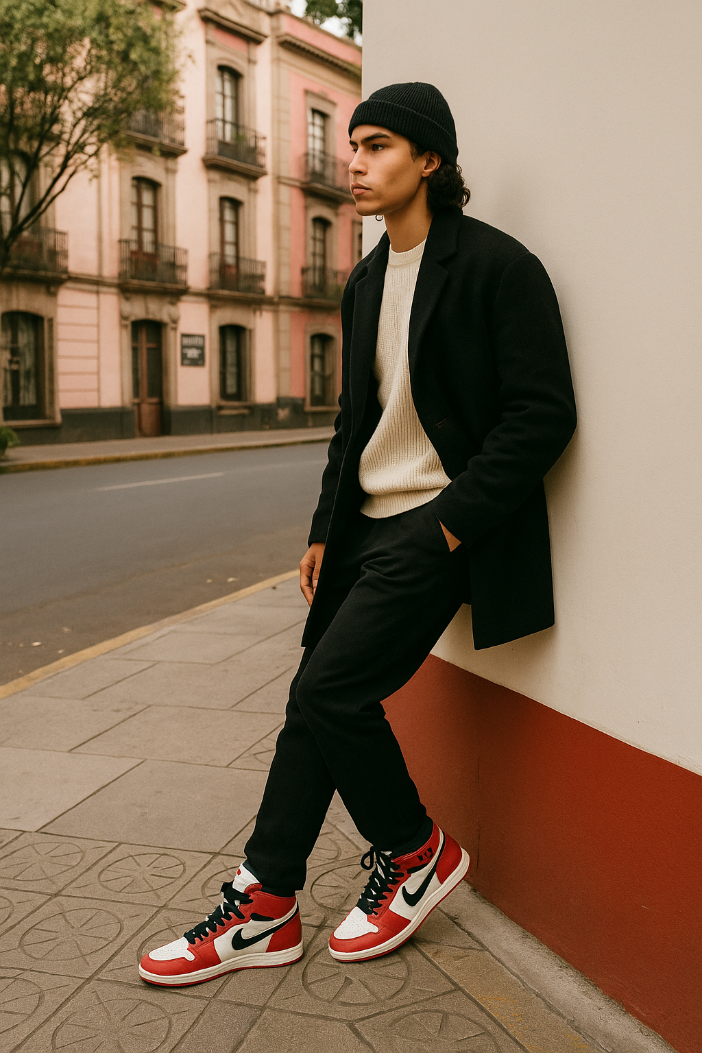 Jordan 1 Retro High OG Chicago Lost and Found rojo blanco negro estilo streetwear México