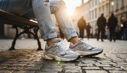 New Balance 9060 gris / blanco