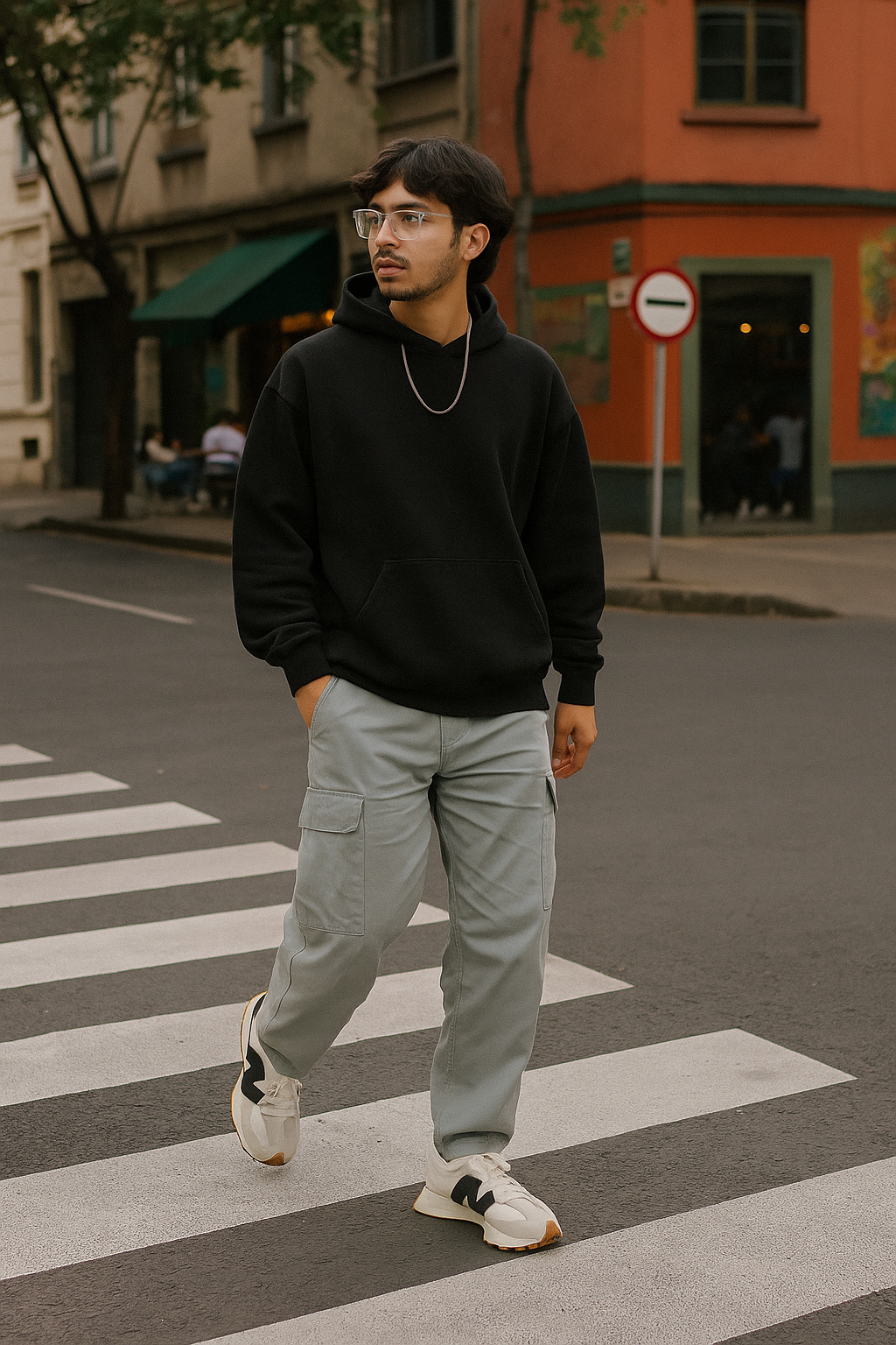 New Balance 327 negro con suela retro café – Savage Too
