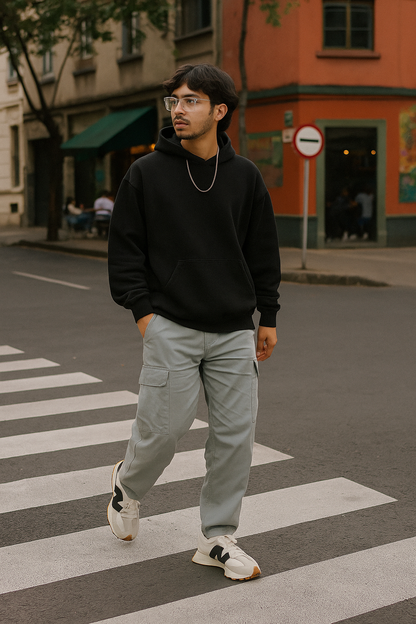 New Balance 327 negro con suela retro café – Savage Too