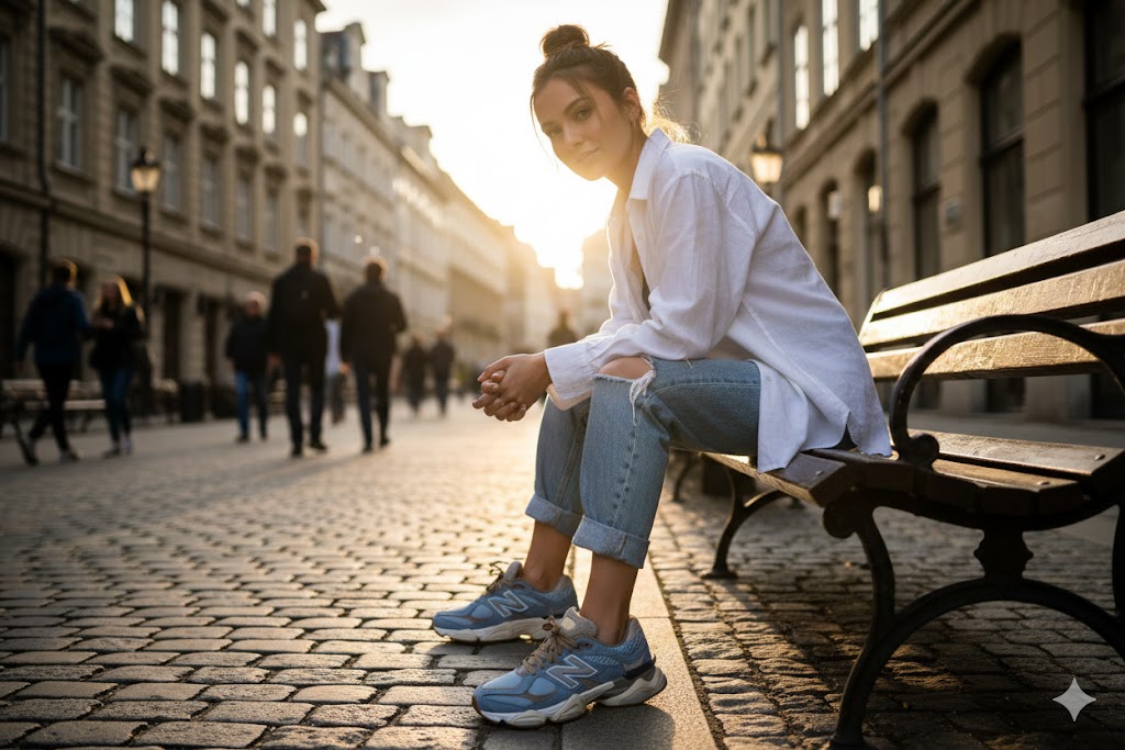 New Balance 9060 Azul Café Unisex