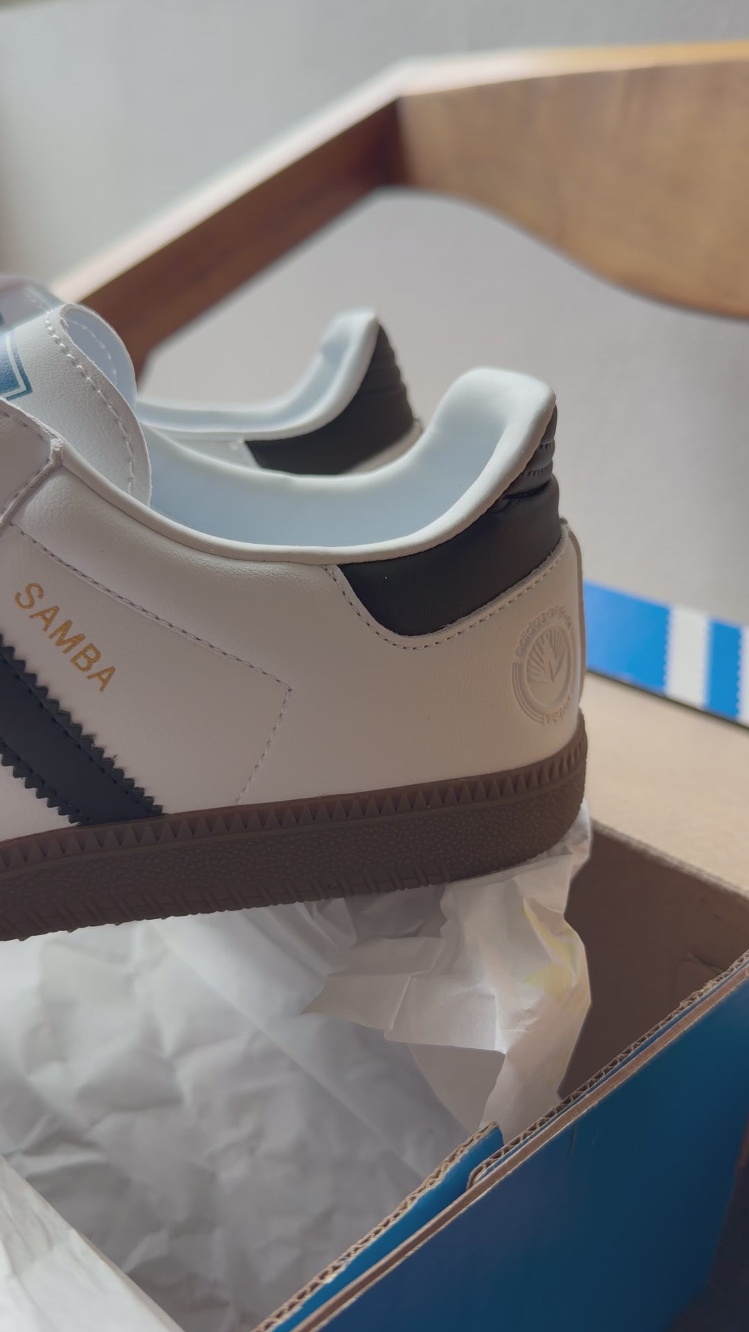 Tenis Adidas Samba Vegan OG Blanco Negro México