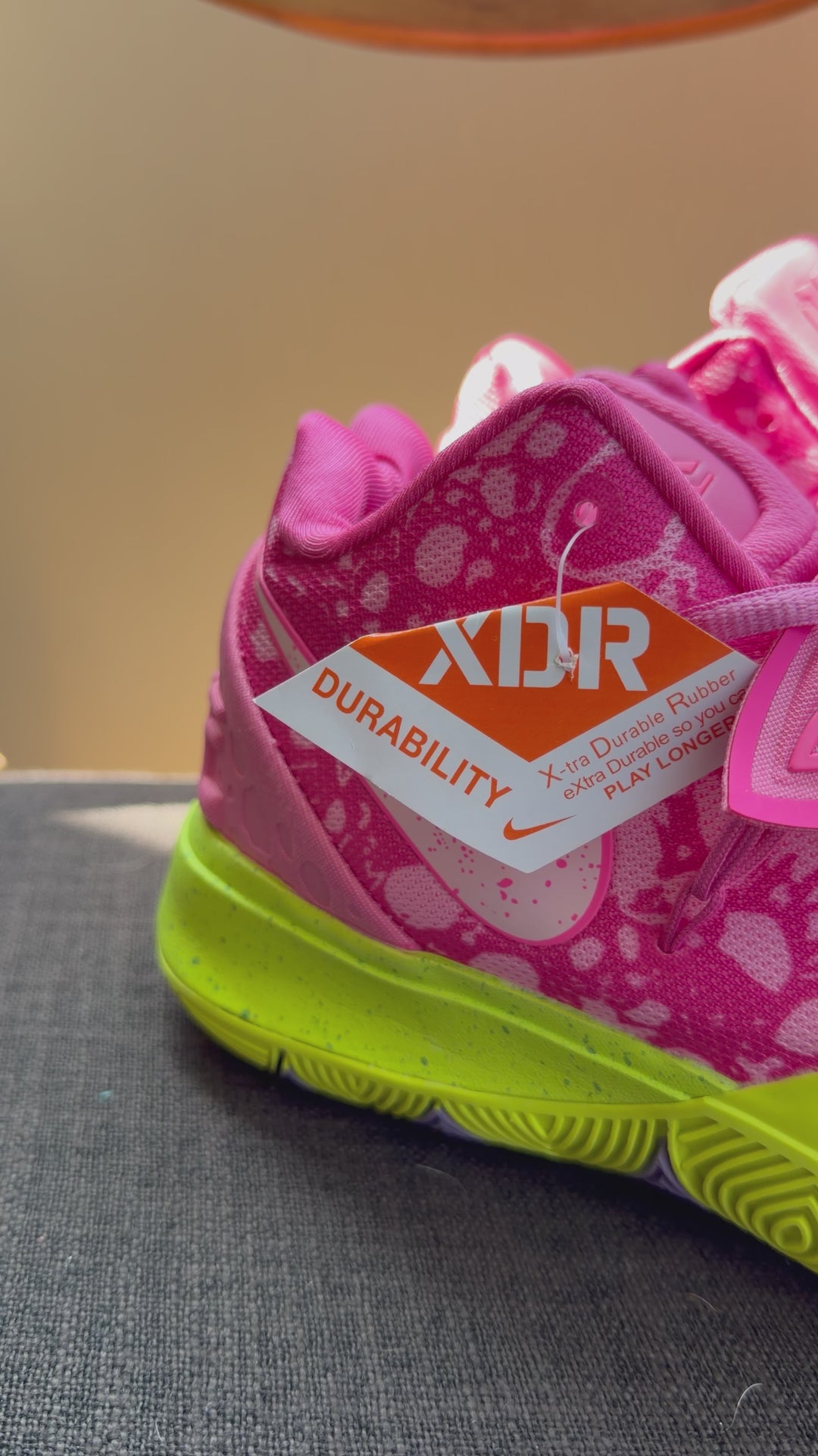 Nike Kyrie 5 Patrick Star | Tenis de Básquet Rosa México